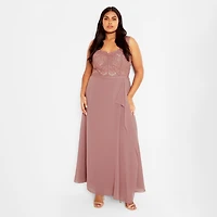 City Chic Plus Sweet Evie Maxi Dress