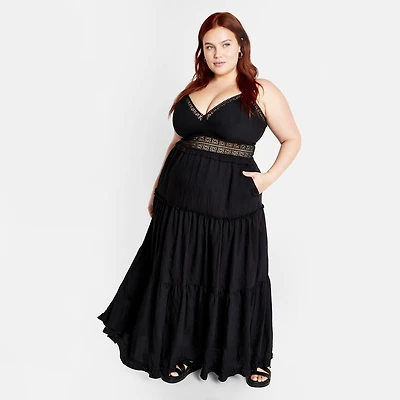 City Chic Women's Aura Maxi Dress