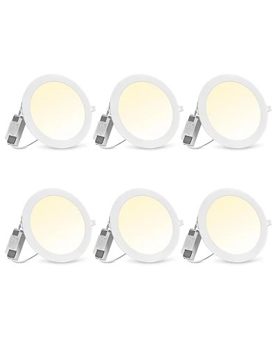 7" Led Recessed Ceiling Panel Down Light 3 Color 15W Slim Spot Lamp Home Pack