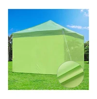 InstaHibit Universal Privacy Sidewall UV30+ Fits 10x10ft Canopy Gazebo 2 Pieces