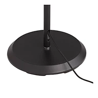 360 Lighting Traditional Pharmacy Floor Lamp Led Dimmable 62" Tall Black Adjustable Arm for Living Room Reading Bedroom Office