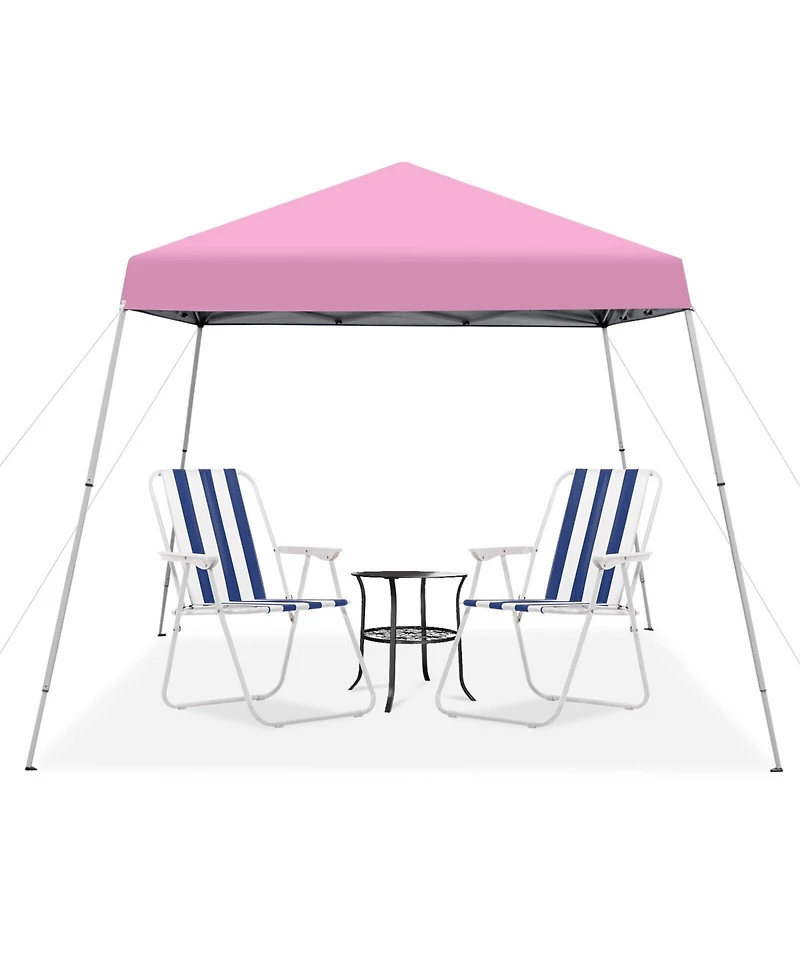 Slickblue 10 x 10 Feet Outdoor Instant Pop-up Canopy with Carrying Bag