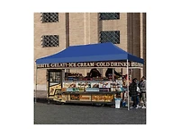 Slickblue 10 x 20 Feet Adjustable Folding Heavy Duty Sun Shelter with Carrying Bag