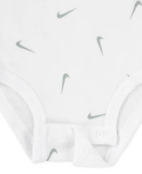 Nike Baby Boys or Girls Essentials Bodysuits, Pack of 3