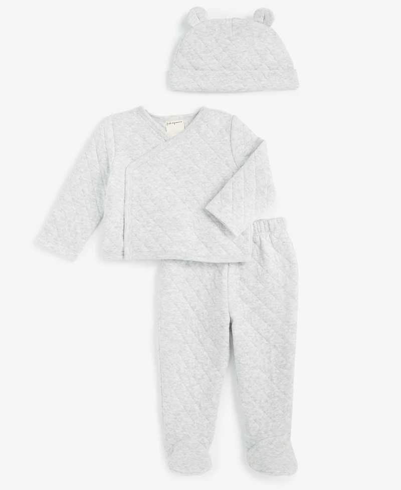Baby Boys or Girls Hat, Cardigan & Pants Set, Exclusively at Macy's