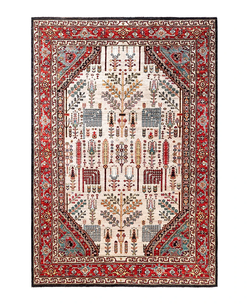 Adorn Hand Woven Rugs Serapi 6'3"x9'1" Area Rug