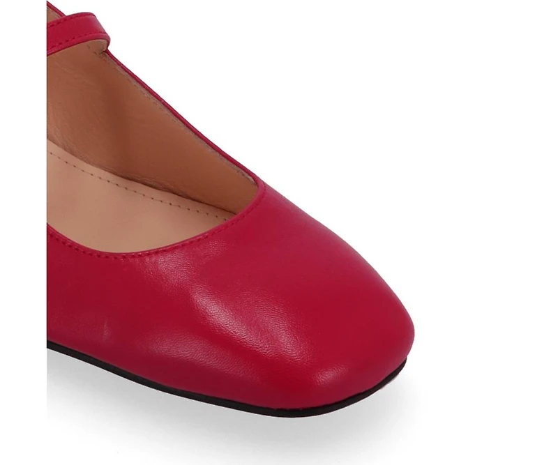 Alohas Women's Por Do Sol Leather Ballet Flats