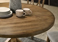 Streamdale Windvale Cross-Buck Base Dining Table