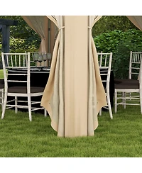 Foldable Pop-Up Gazebo with Carrying Bag for Outdoor Activities