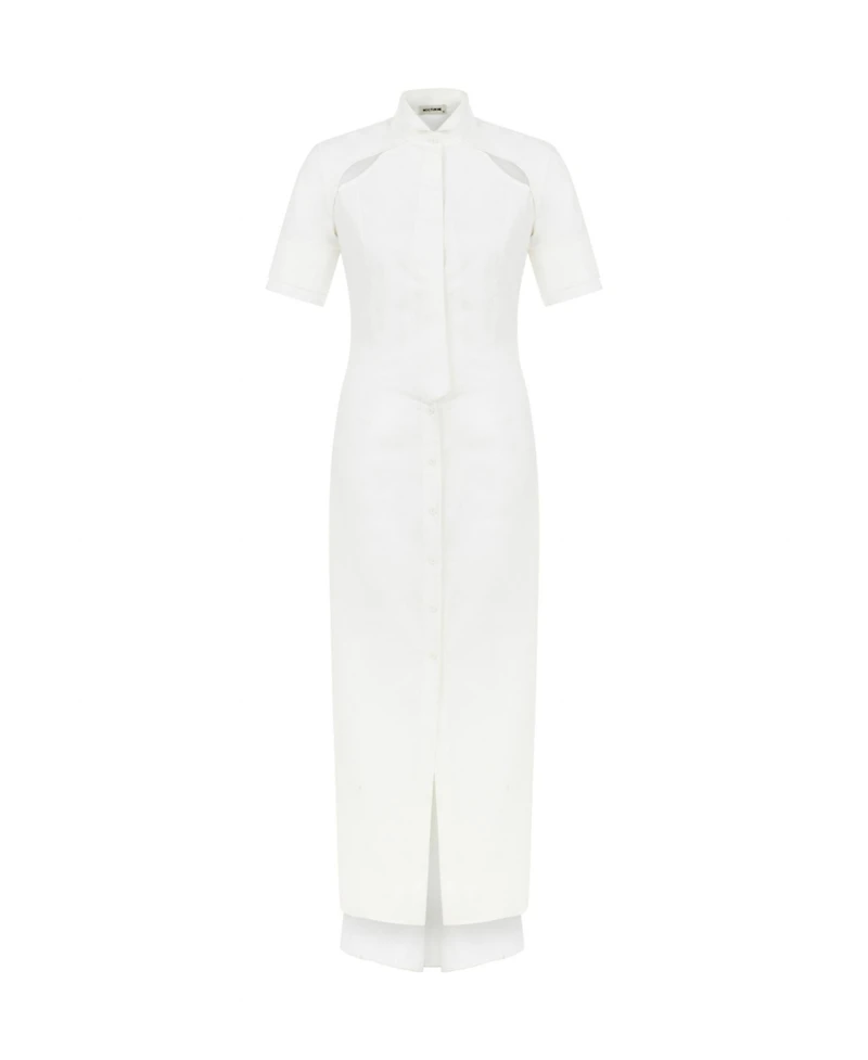 Nocturne Women's Cut-Out Dress with Tail