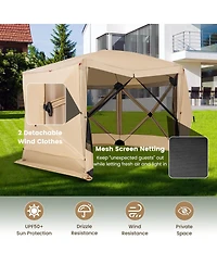 Slickblue 11.5 X Ft Pop-up Screen House Tent with Portable Carrying Bag