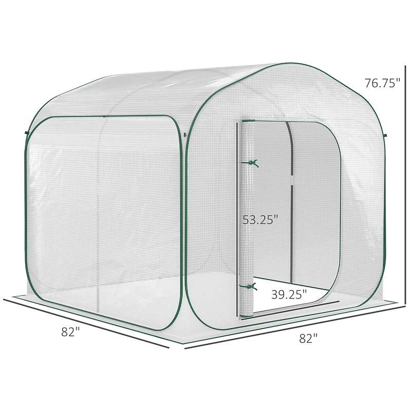 Portable Pop-Up Greenhouse for Plant Protection