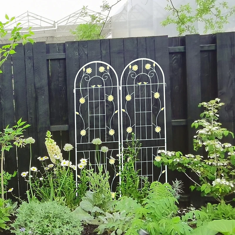 Streamdale Furniturev Rustproof Metal Garden Trellis for Climbing Plants