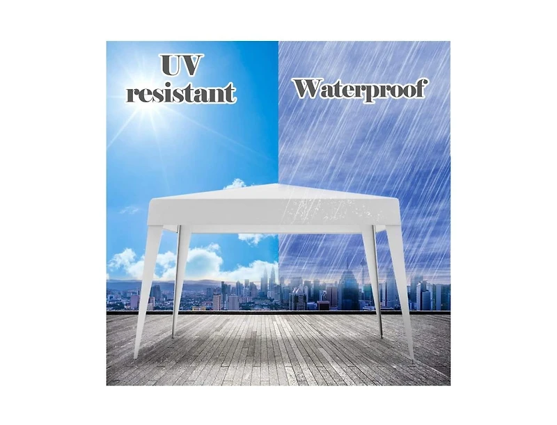 Slickblue 10 x 10 Feet Outdoor Wedding Canopy Tent for Backyard