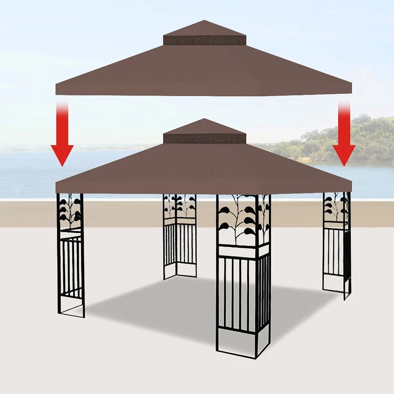 Streamdale 10x10ft Patio Gazebo Canopy