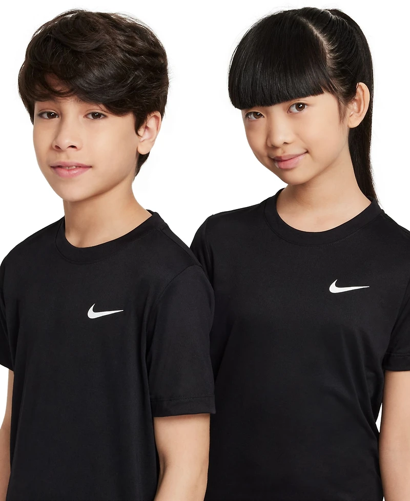 Nike Big Kids Legend Dri-fit Logo Graphic T-Shirt