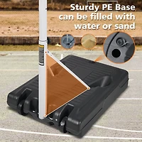 Streamdale Adjustable-Height Weatherproof Poolside Basketball Hoop