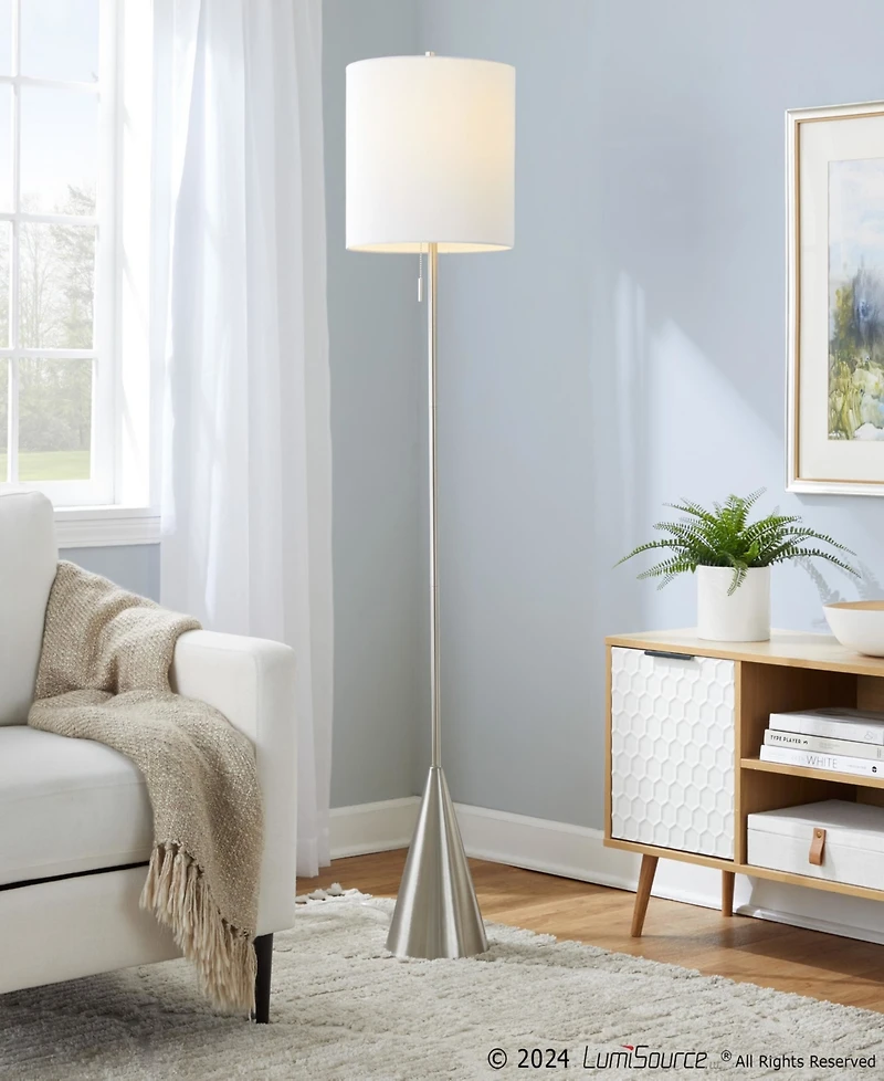 Lumisource Cone 64" Contemporary Metal Floor Lamp