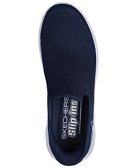 Skechers Men's Slip-Ins GoWalk Flex Wide-Width Walking Sneakers from Finish Line