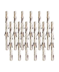 Slickblue Lifelike Birch Branches (Set of 12) Artificial Trees with Detailed Pvc Construction, Perfect for Year-Round Use