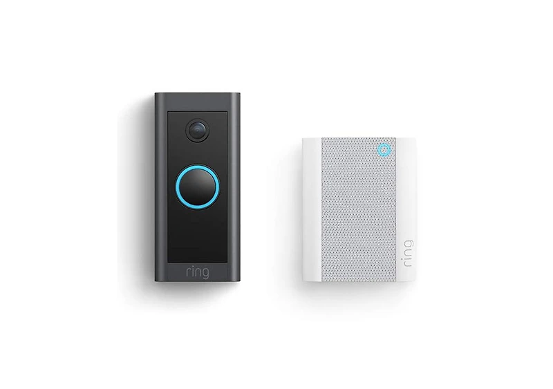 Ring Video Doorbell Wired 1080p Hd motion detection + Chime audio notifications