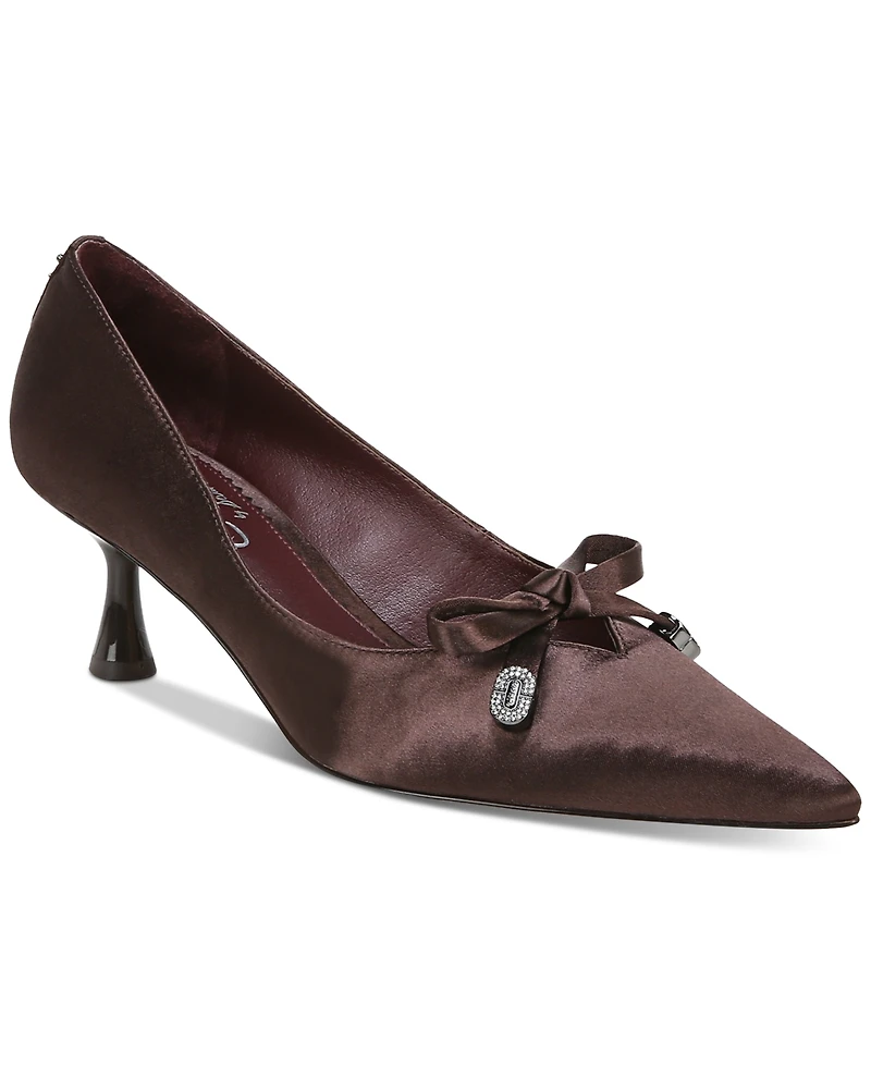Circus Ny by Sam Edelman Fleur Mid-Heel Pointed-Toe Pumps