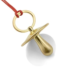 Waterford Christmas Pacifier Golden Ornament