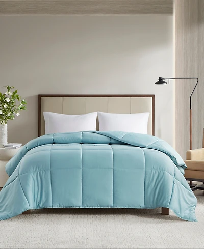 Madison Park Winfield Cotton Percale Luxury Down Alternative Comforter, King/California King