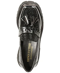 Things Ii Come Women's Lenna Embellished Lug Sole Loafers