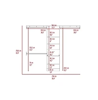 Fm Furniture Cross Closet System