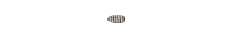 Chilly Dog Silver Alpaca Fairisle Dog Sweater