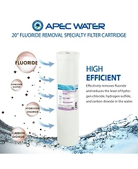 Apec Water Systems Fluoride Reduction Specialty Filter 4.5" x 20"