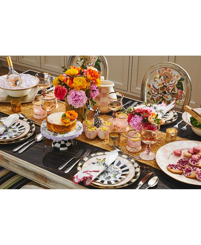 Mackenzie-Childs Rosy Check Pitcher