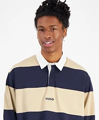 Hugo by Boss Men's Stripe Rugby Shirt