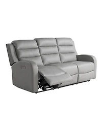 Relax A Lounger 77.2"W Polyester Akron Power Reclining Sofa