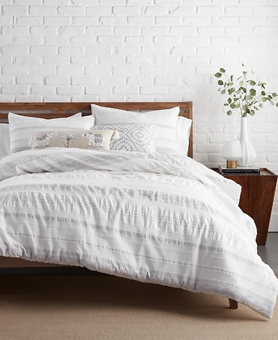 Levtex Pickford Tribal Stripe 3-Pc. Duvet Cover Set, Full/Queen