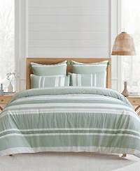Levtex Pickford Dotted Stripe 3-Pc. Duvet Cover Set, Full/Queen