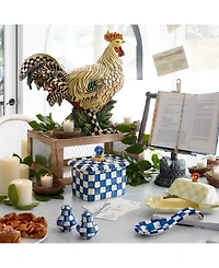 Mackenzie-Childs Royal Check Salt & Pepper Shakers