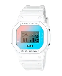 G-Shock Men's Digital White Resin Watch, 42.8mm DW5600TL-7