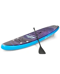 Costway Inflatable Stand Up Paddle Board Surfboard W/Bag Aluminum Paddle