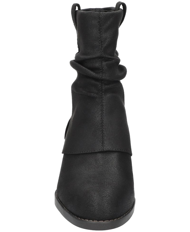 Bella Vita Women's Twyla Slouch Block Heel Ankle Boots