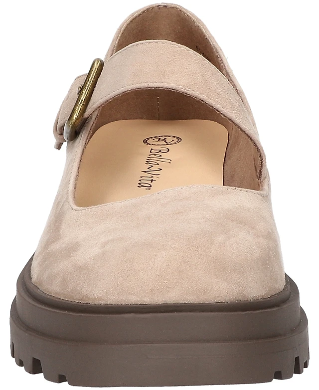 Bella Vita Womens Bella Vita Britt Asymmetrical Mary Jane Loafers