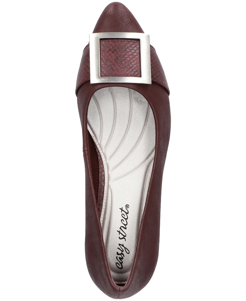 Easy Street Women's Cider Block Heel Pumps