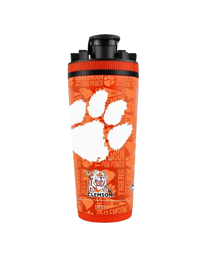 Wincraft Clemson Tigers 26oz. 4D Stainless Steel Ice Shaker Bottle