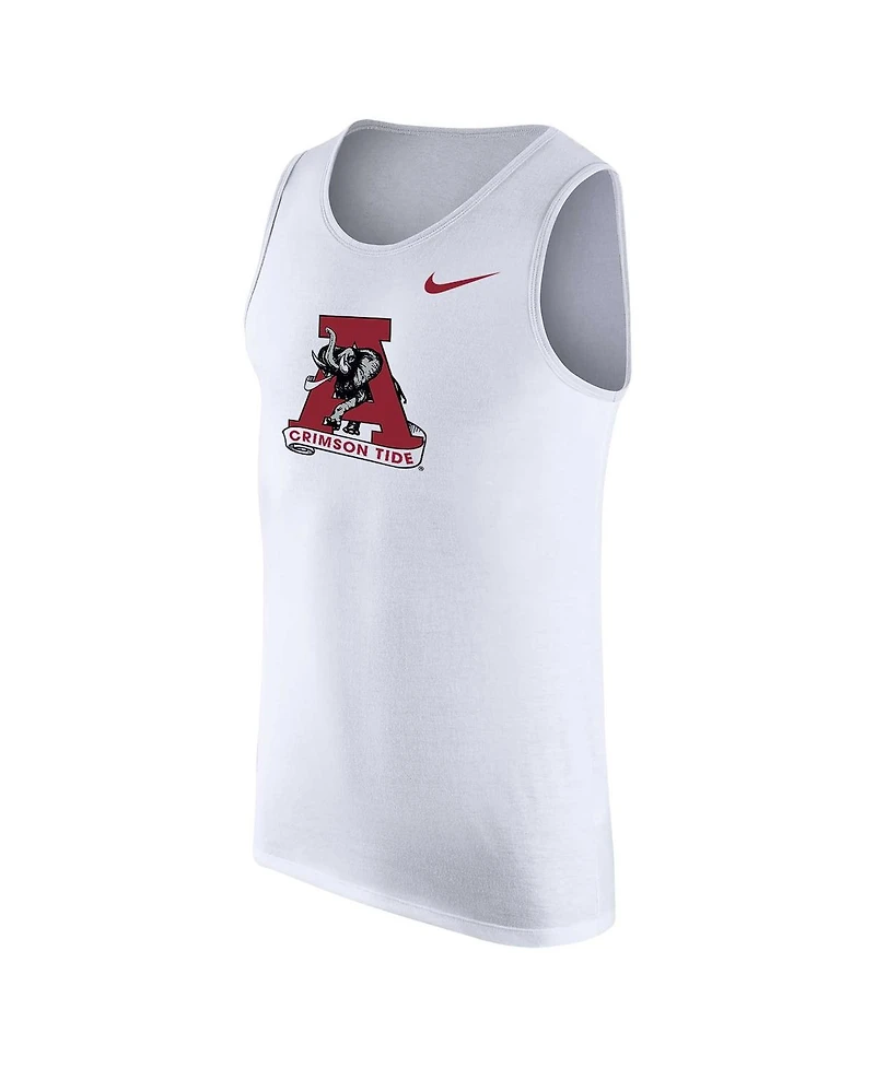 Nike Men's Alabama Crimson Tide Vintage-Like Logo Performance Tank Top