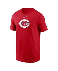Nike Men's Red Cincinnati Reds Fuse Logo T-Shirt