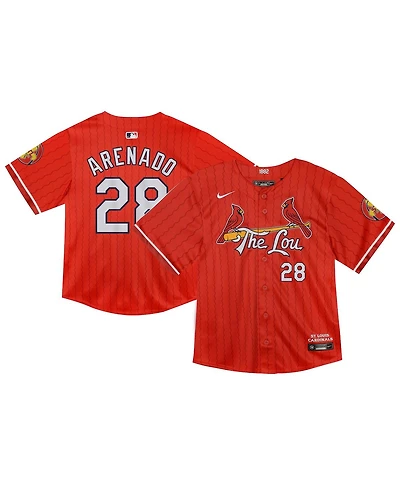 Nike Toddler Boys and Girls Nolan Arenado Red St. Louis Cardinals 2024 City Connect Limited Player Jersey