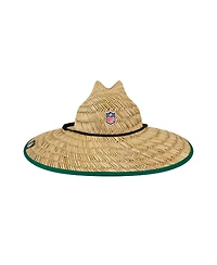 New Era Men's Natural New York Jets Straw Hat