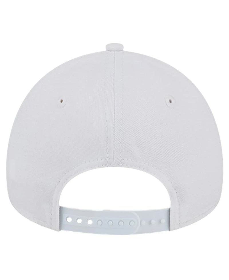 New Era Men's White Toronto Blue Jays Tc A-Frame 9FORTY Adjustable Hat