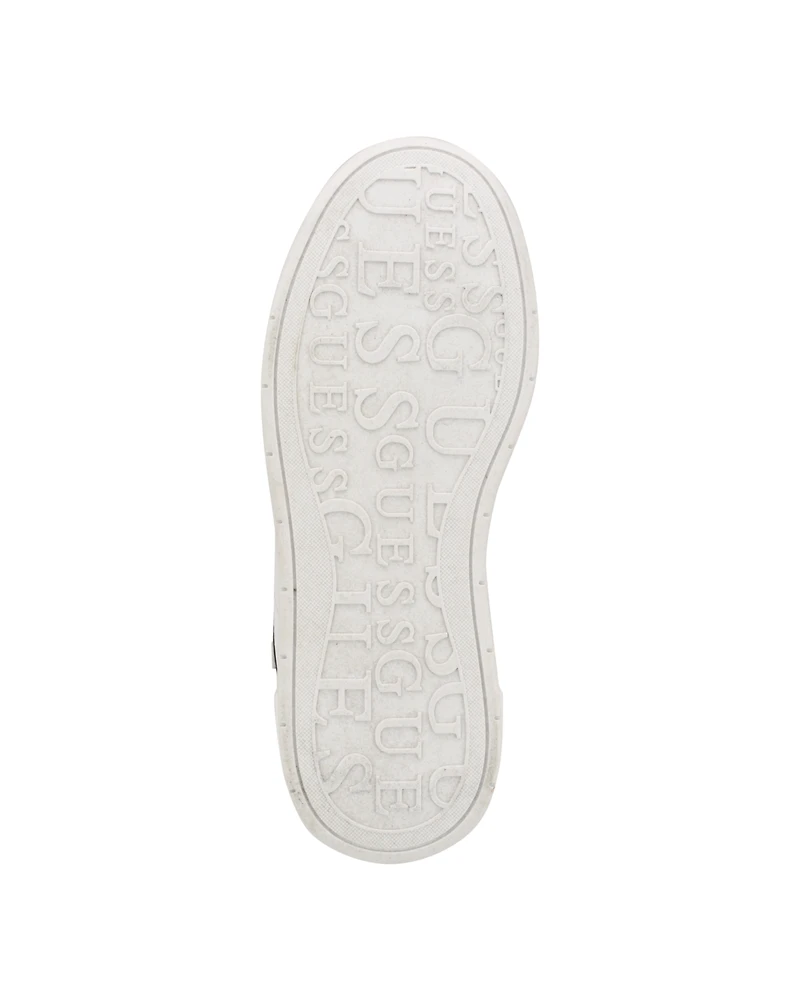Guess Women's Corten Casual High Top Logo Lace Up Sneakers
